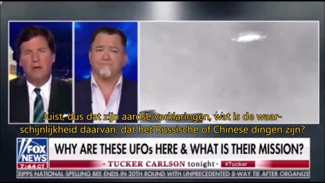 Tucker Carlson UFOs - NL ondertiteling