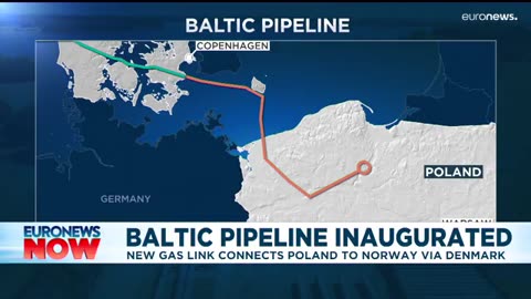 Norway-Poland Baltic Pipeline Inaugurated