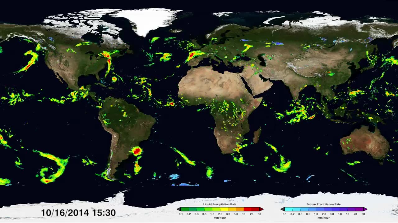 Exploring Earth's Precipitation: NASA's Global Tour