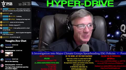 2022-12-11 00:00 EST - Hyper-Drive "The Early Edition": with Thumper