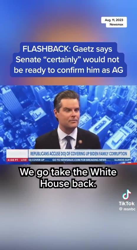 MATT GAETZ : THIS AGED WELL!