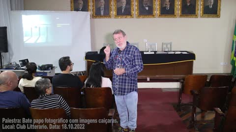 Bate papo fotográfico com Eduardo Nascimento.