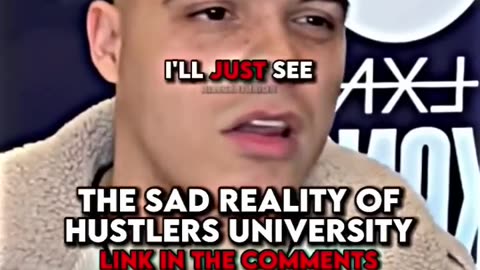 The Sad Truth of Hustlers University😔