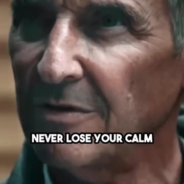 Never ever loose Your Calm