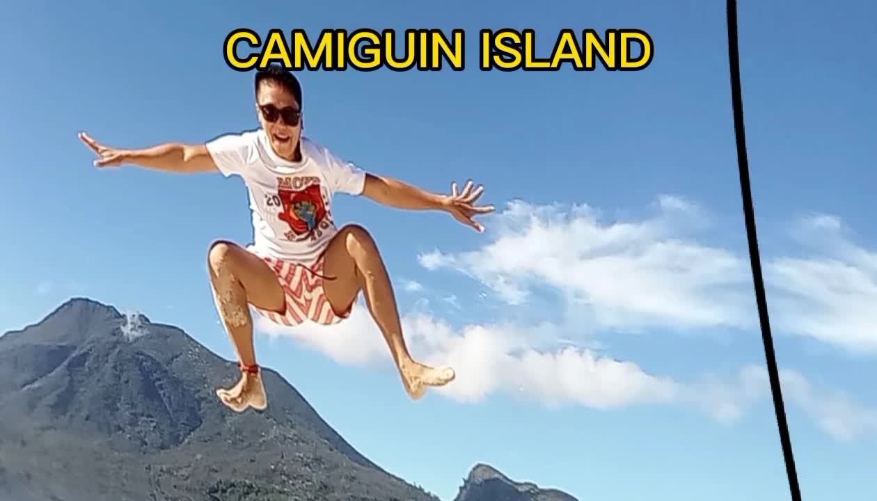 jumpshots in CAmiguin