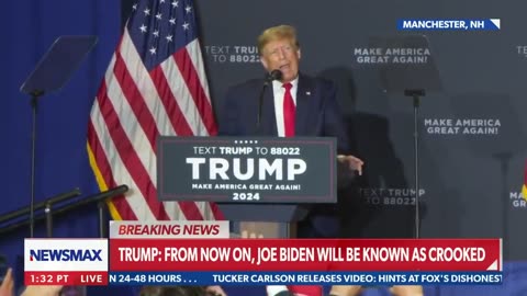 What is your opinion on Trump's impersonation of Biden?