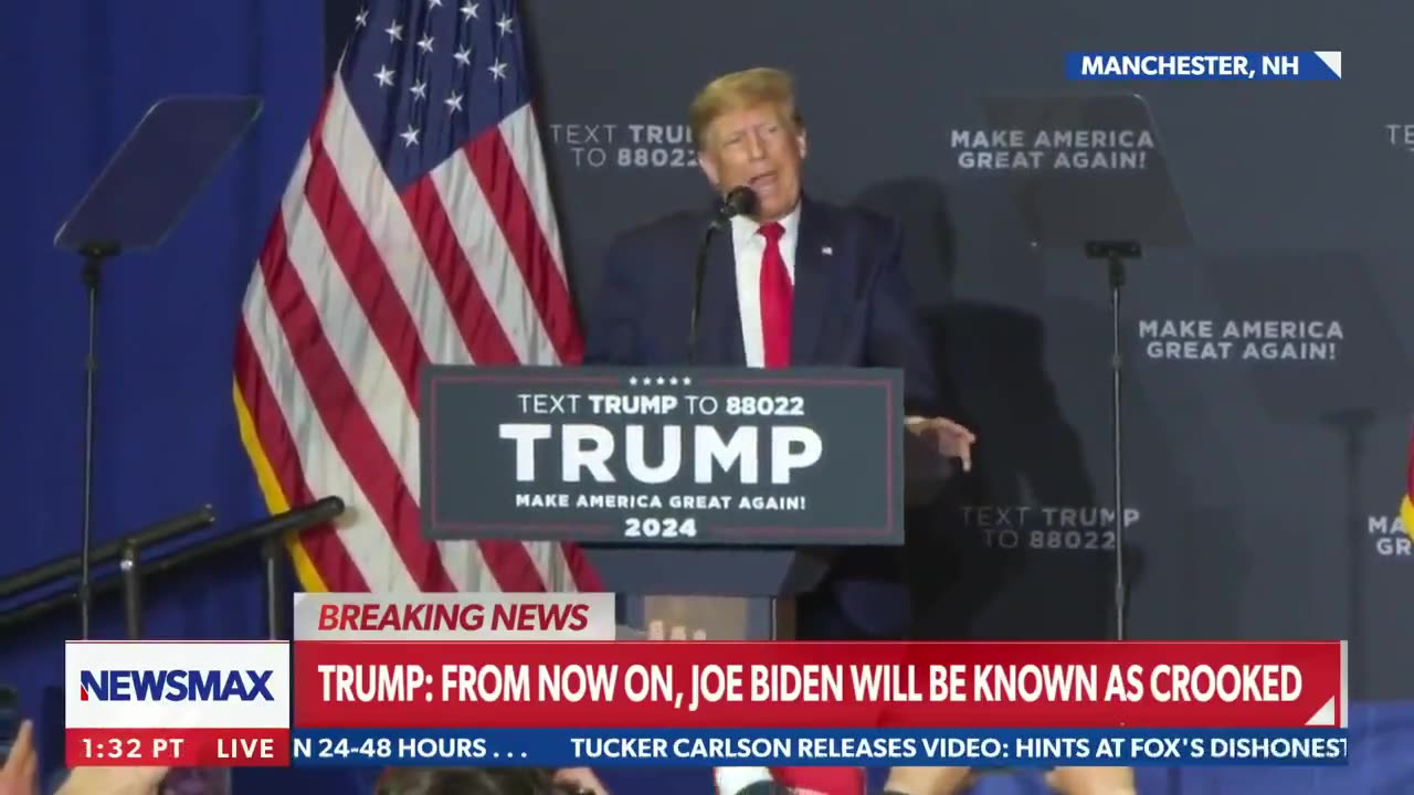 What is your opinion on Trump's impersonation of Biden?