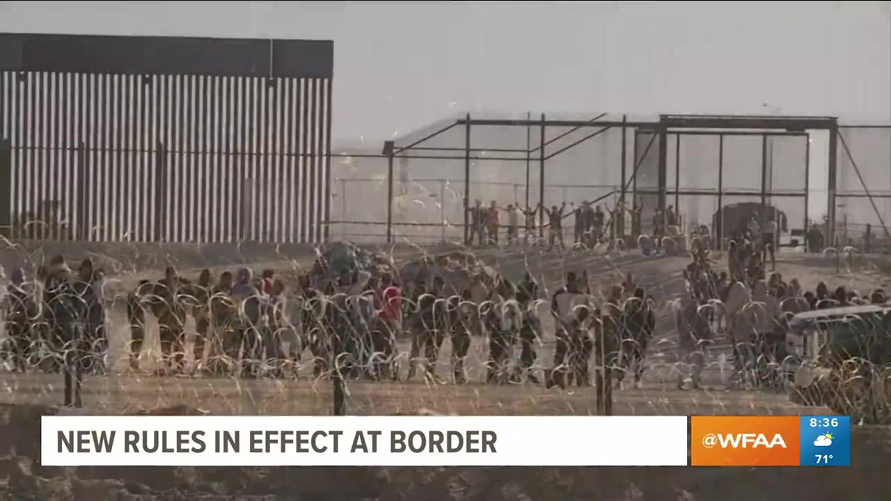 Title 42 expires: New rules in effect at the US-Mexico border