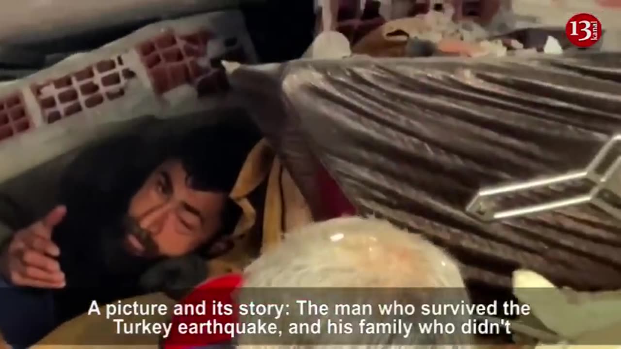 How a Man Miraculously Survives Earthquake in Turkey