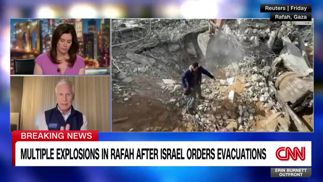 Multiple explosions in Rafah after evacuation orders. Military analyst explains the implications