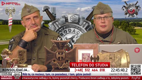 KONSOLIDACJA Czw. 23.05.2024r. Wojciech Olszański, Marcin Osadowski NPTV.pl Rodacy Kamraci