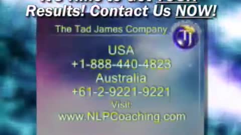 NLP Coaching | NLP Master Practitioner The Tad James Co