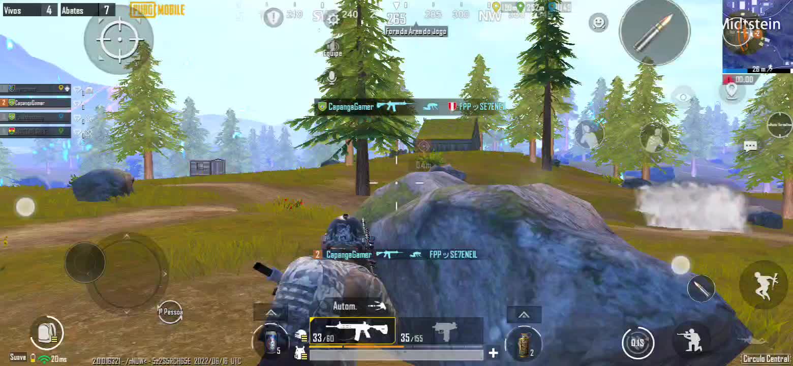 Play top, playing PUBG Mobile, lots of Kill and a surprising ending with brother XFanGames