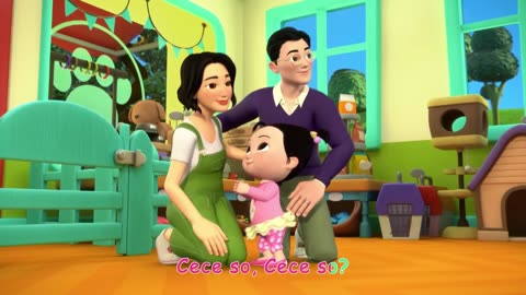 cece had a little cat | kids Song ❣️