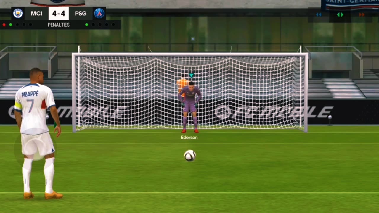 EA SPORTS FC MOBILE 24 | MANCHESTER CITY VS PSG PENALTY SHOOT OUT 🔥