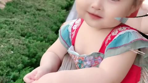 Cute child Want like for you