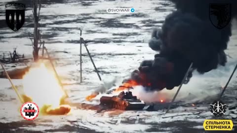 Incredible Detonation of a Russian APC