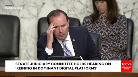 'It's A Death Note'- Mike Lee Rips Big Tech Companies' Ability To Deplatform Apps And Businesses