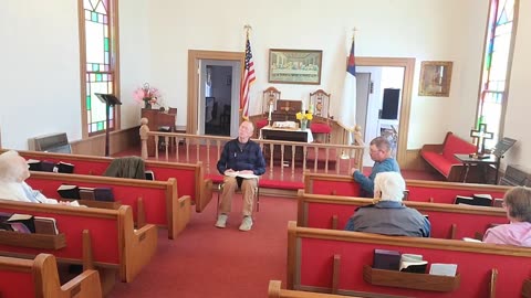 Vernon Chapel Bible Study (Hebrews Ch.8-10) led by Woody Sadler 2/21/2024