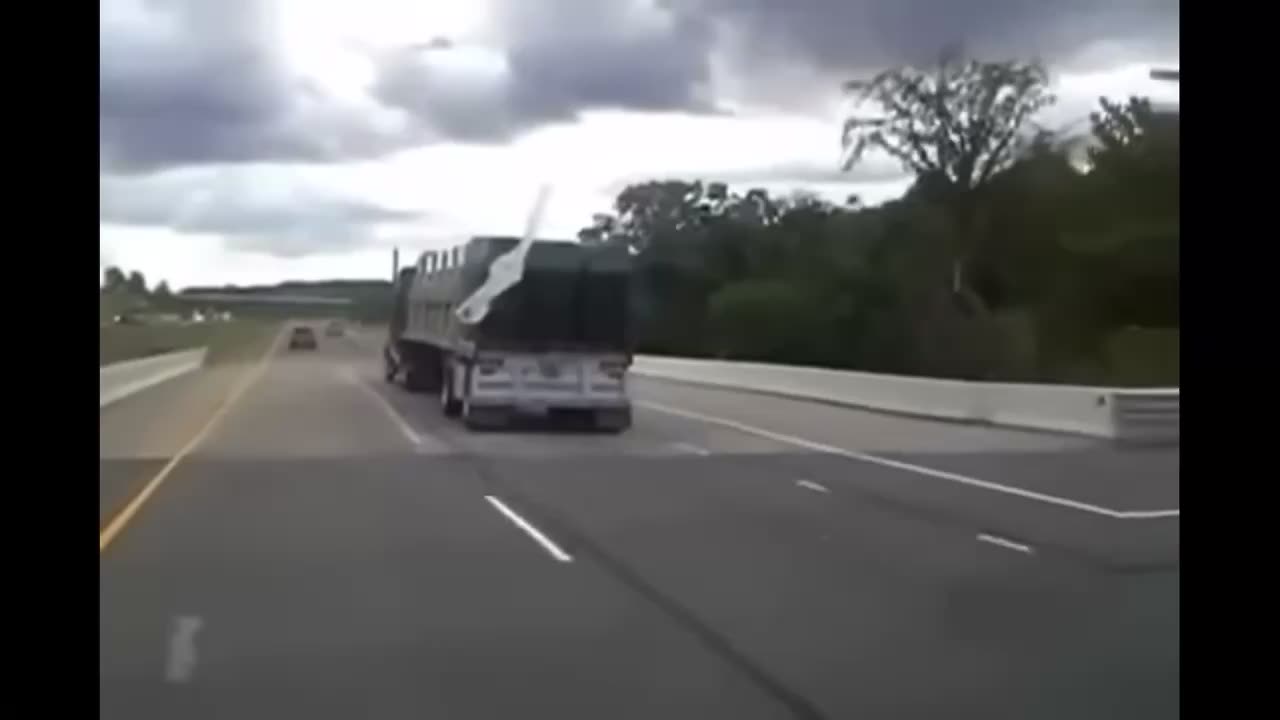 Masonic Semi Carrying FEMA Coffins