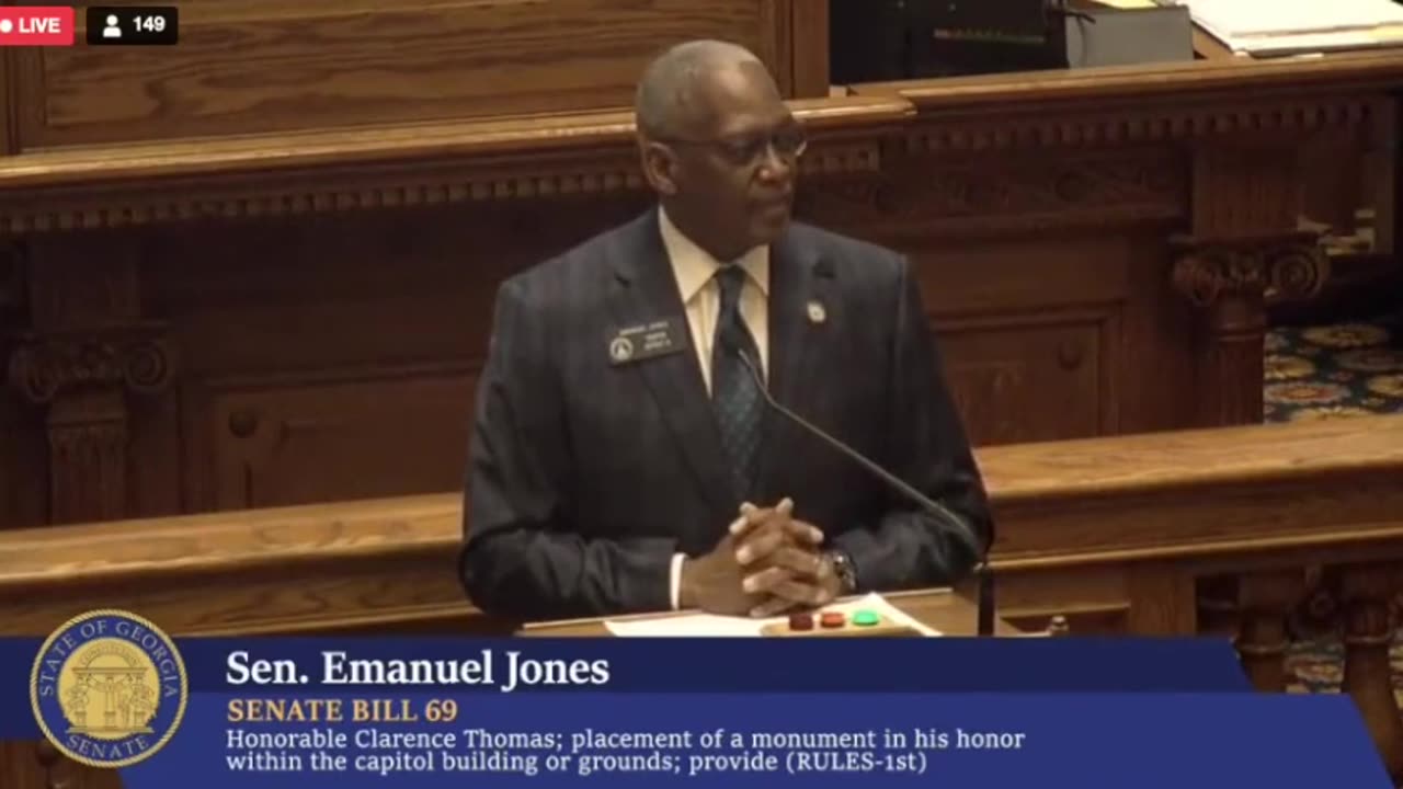 Georgia Democrat Says The UNTHINKABLE About Clarence Thomas