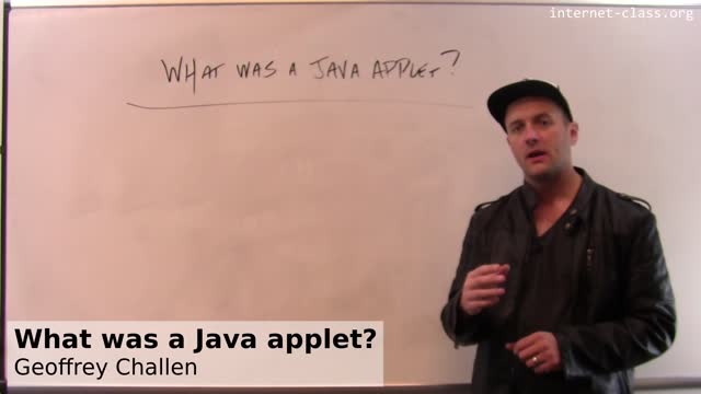 What is a Java Applet