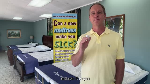 Spring Air mattresses with "Memory Foam Dust"