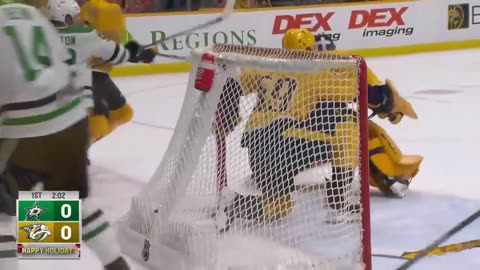 Josi's remarkable glove save