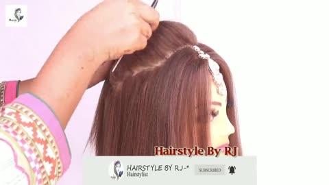 5 bridal hairstyle kashee,s open hairstyle mp4.
