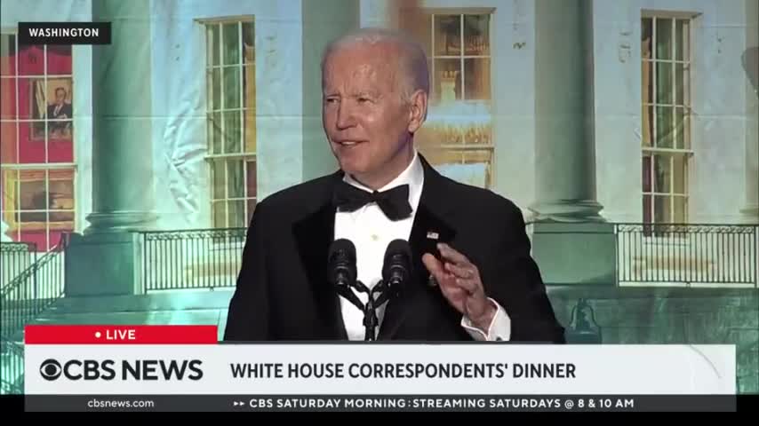 Worst President ever Joe Biden takes cheap shots at Trump at WHCD