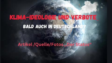Klima-Ideologie und Verbote@Blickwinkel🙈🐑🐑🐑 COV ID1984