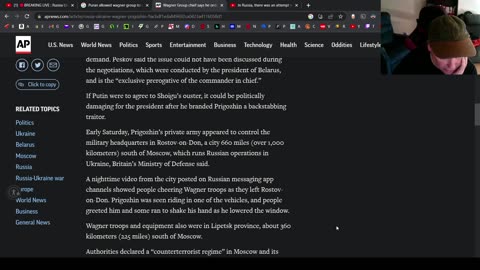 Putin wins against rebellion in Russia