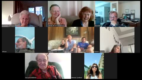 Zoom Prayer and Share Get Together - June 1/22
