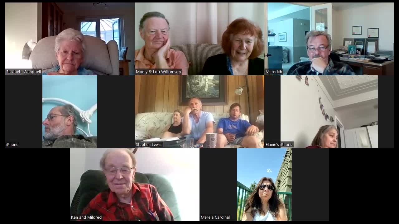Zoom Prayer and Share Get Together - June 1/22