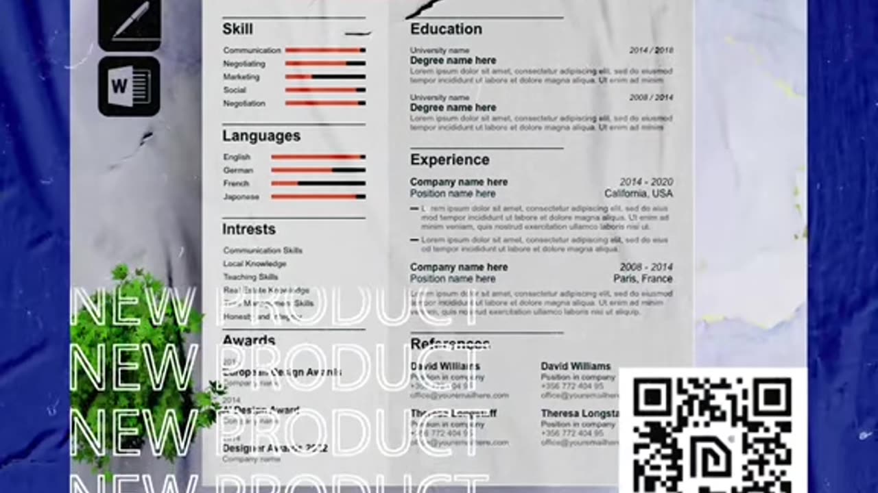 Real estate resume template | FinishResume.com #resume #microsoftword #template