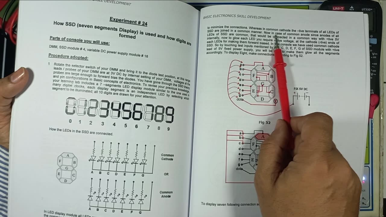 Seven segments display | Seven segment display pinout | 7 segment numbers