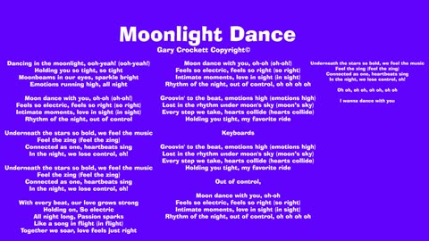 Moonlight Dance Song