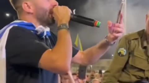 Civil og Militær danser sammen 🇮🇱