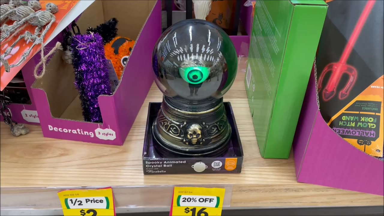 Spooky Animated Crystal Ball