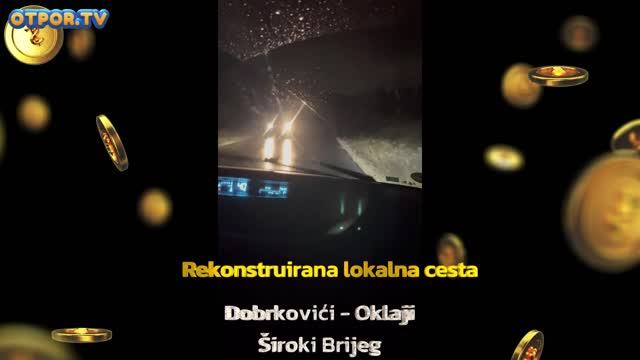 Rekonstruirana lokalna cesta Dobrkovići - Oklaji / Široki Brijeg