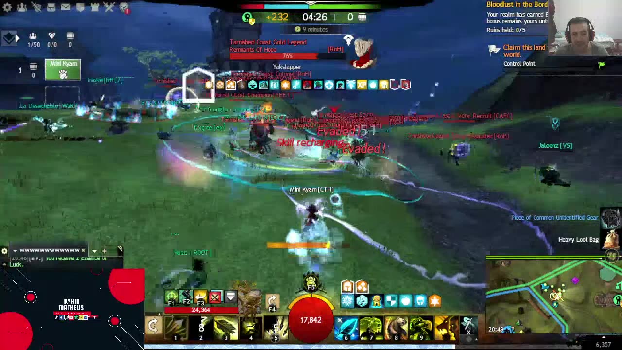 GW2 -FARMING ,SPVP and WvW MULTICLASS !!!!!