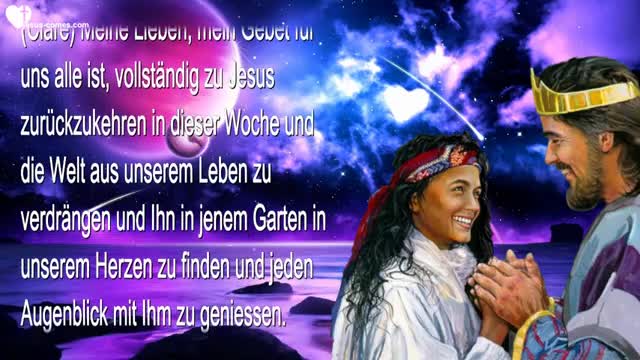 Ihr müsst rein sein für unsere Hochzeit, eine Braut, die zum König passt ❤️ Liebesbrief von Jesus