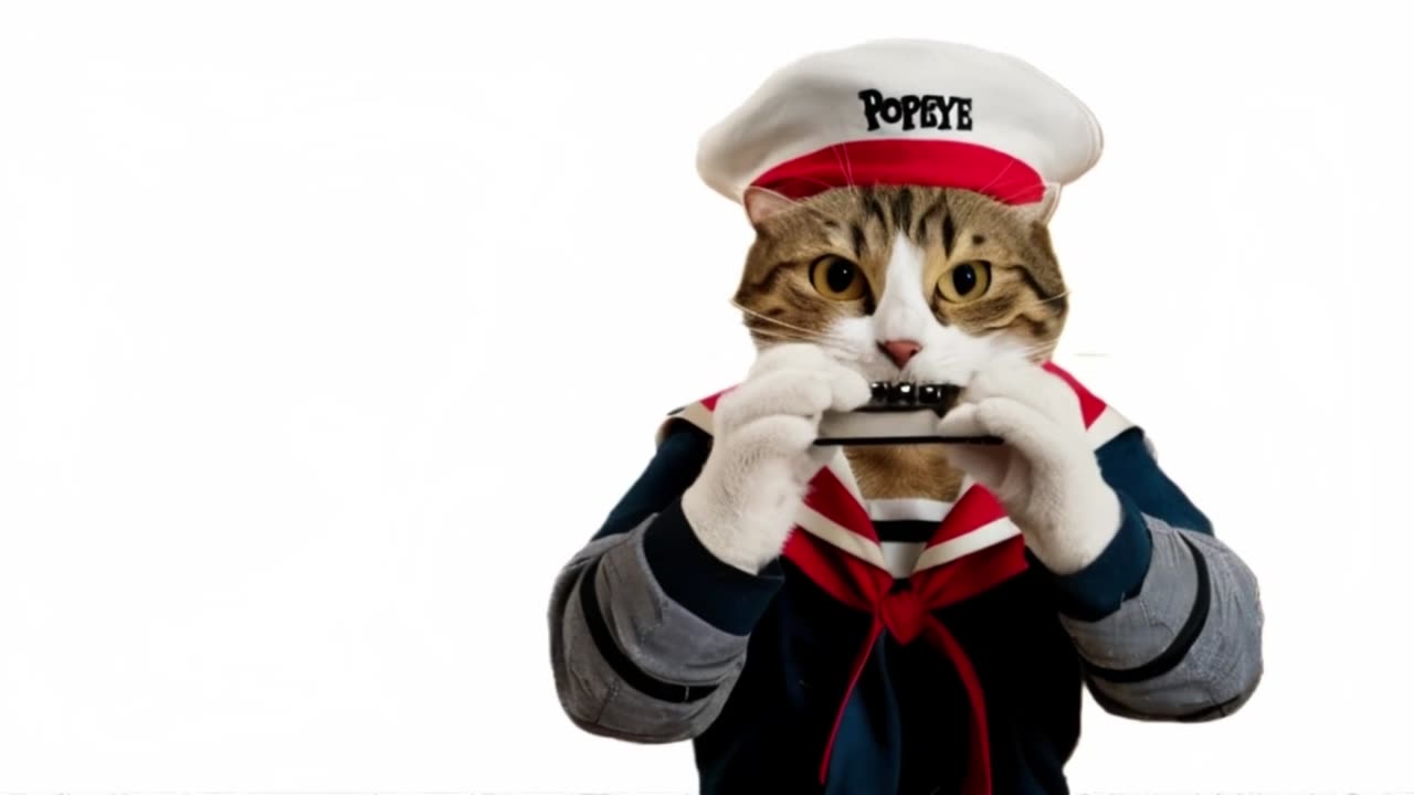 HARMONICAT - POPEYE THE SAILOR MAN