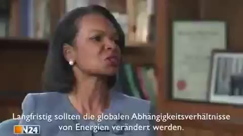 Condoleezza Rice in 2014 re Nord Stream pipelines?
