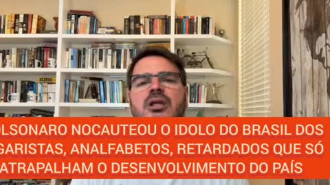 BOLSONARO NOCAUTEOU O LADRÃO PETISTA CACHACEIRO