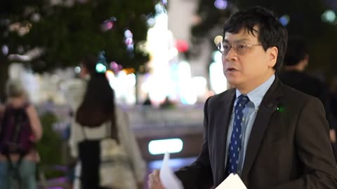 宮沢孝幸教授 魂の街頭演説！