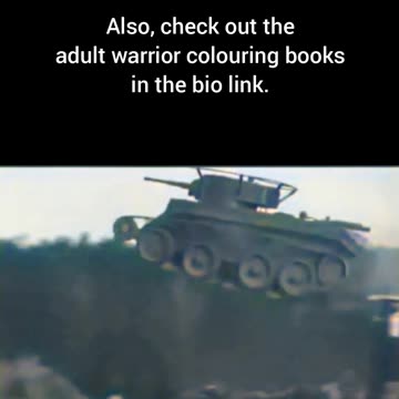 BT-7 Soviet tank vintage #Colourized footage 🇷🇺 🎥 🚜