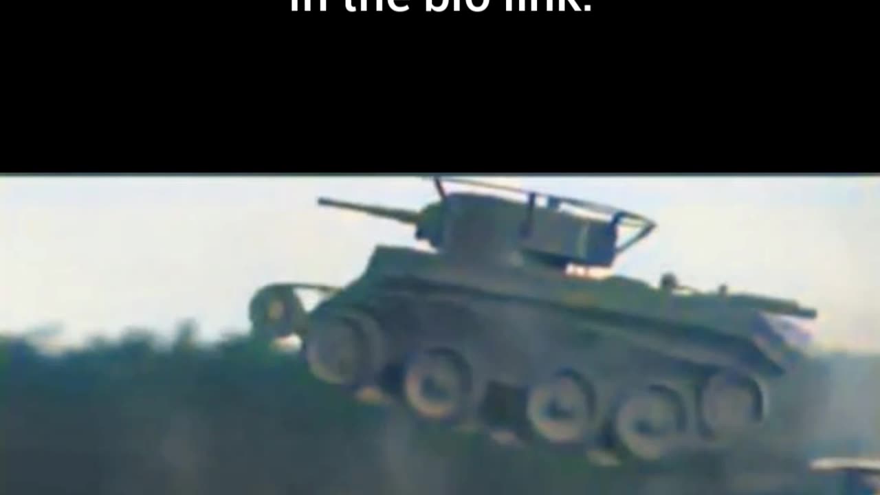 BT-7 Soviet tank vintage #Colourized footage 🇷🇺 🎥 🚜