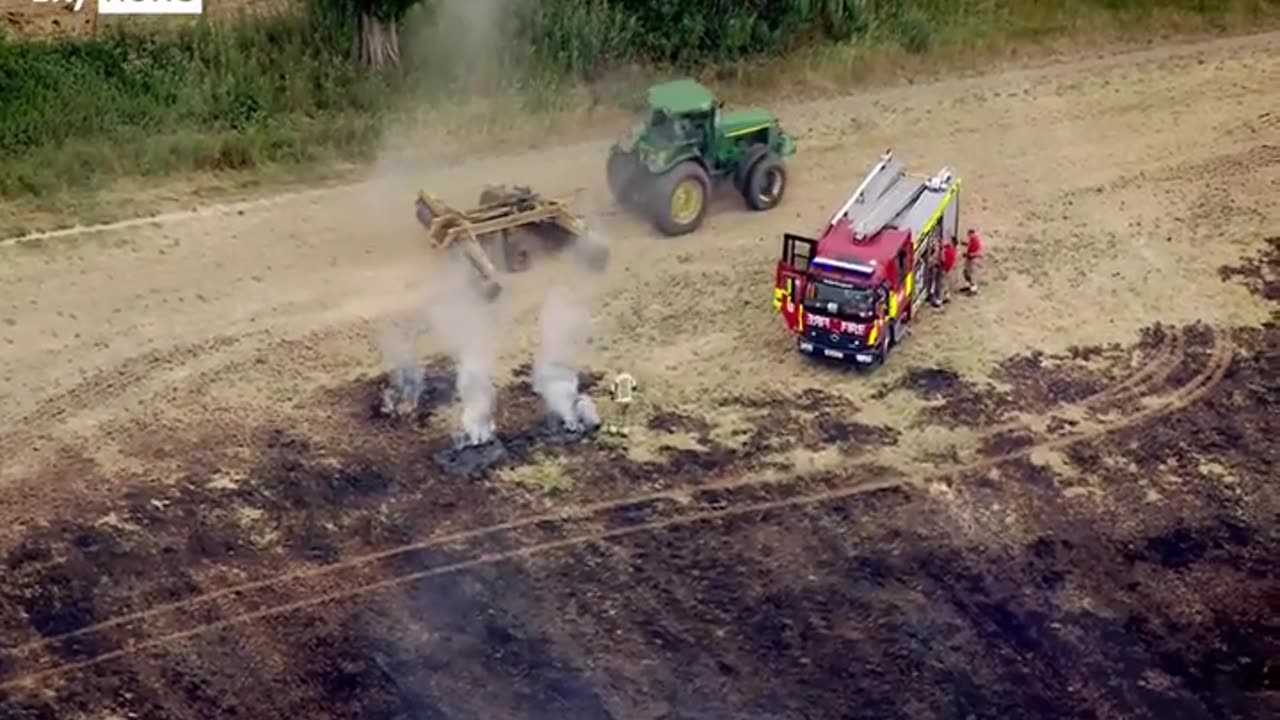 Quick Thinking Farmer Saves the Day