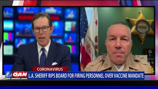 L.A. Sheriff rips board for firing personnel over vaccine mandate